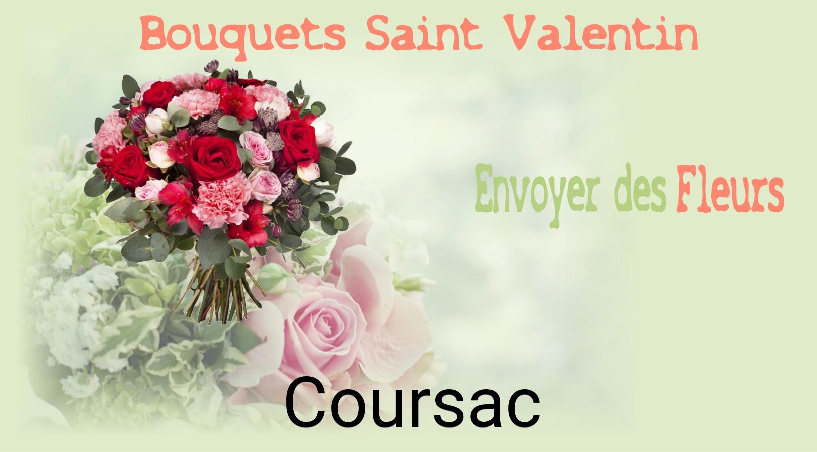 Roses de Saint-Valentin livrées à Coursac